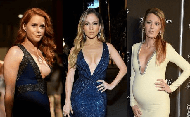 Amy Adams, Jennifer Lopez, Blake Lively robe décolleté star